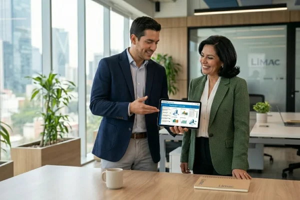 Asesoría y demostración gratuita de la plataforma CONTPAQi Optimiza con el equipo de Limac